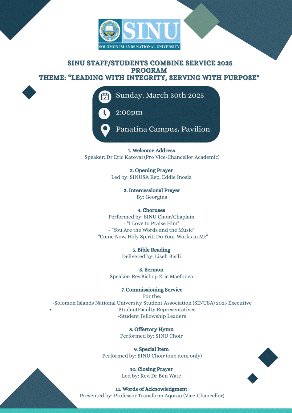 FINAL SINU COMBINE SERVICE PROGRAM 2025